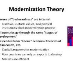 High Quality Modernization Theory Assignment Point Sociology Subject