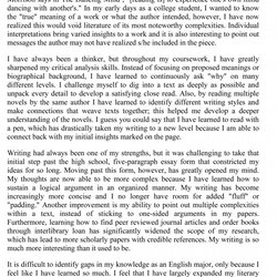 Superlative English Reflective Essay Example Awesome Self Awareness Counselling Reflection Development