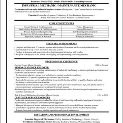 Matchless Maintenance Resume Templates Free Samples Examples Format