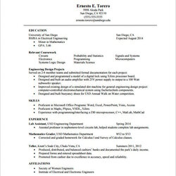 Worthy One Page Resume Template Free Word Excel Format Download Width