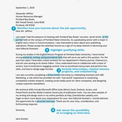 Entry Level Cover Letter Examples And Writing Tips