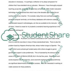 Philosophy Of Education Essay Example Topics And Well Written Essays Text Read Preview