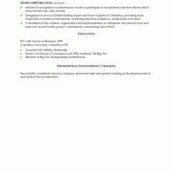 Terrific Medical Device Sales Resume Example Sample Resumes Examples Career Directions Reproduction