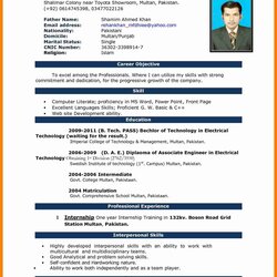 Magnificent Resume Format Doc For Back Office Executive Admin Assistant Microsoft Sample Curriculum Vitae