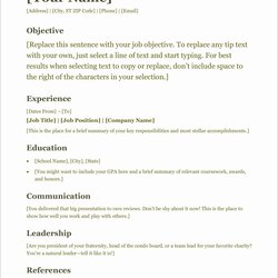 Tremendous Microsoft Office Resume Templates In Simple Template Word Basic Modern Format Sample Doc Live