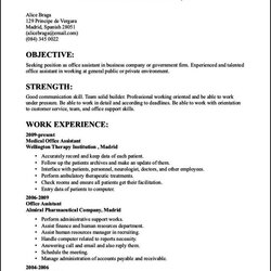 Perfect Resume Samples For Office Jobs Free Examples Format Groundskeeper Sample Golf Job Template