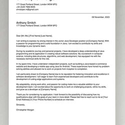 Cover Letters For Job Applications Letter Example Interest Builder Appreciation