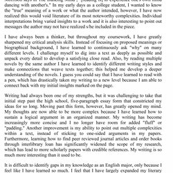Essay Example Reflection Best Ideas Of Introduction To Reflective Writing Write Simple Topics